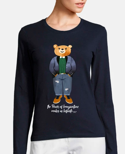 T-shirt orso hipster cmm