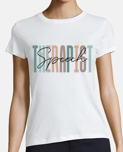 Tee-shirt orthophoniste speechie professeur slp