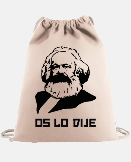 Bolsa Os lo dije - Karl Marx