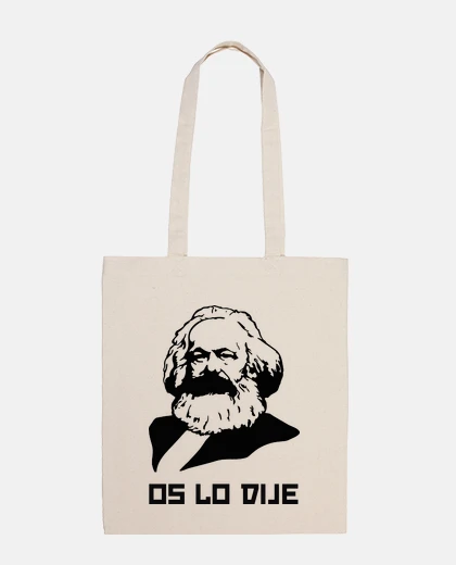 Bolsa Os lo dije - Karl Marx