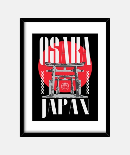 Framed osaka japan
