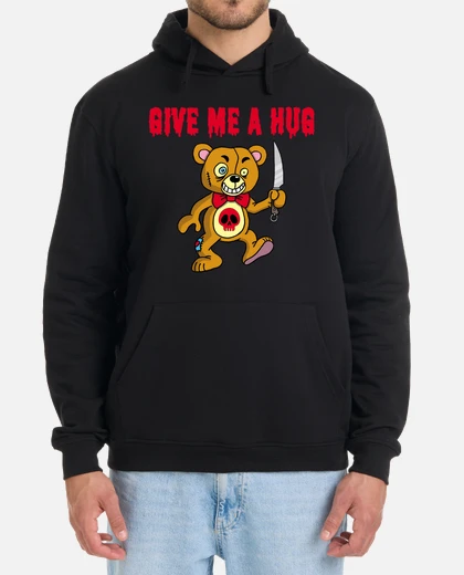 Sudadera osito de peluche psicópata laTostadora México