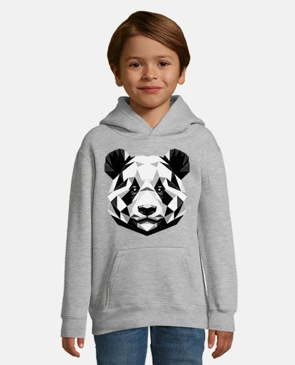Oso Panda Geométrico Abstracto - Color