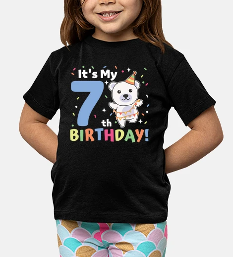 Ropa oso polar para niños de séptimo cumplea