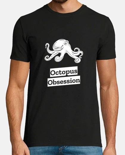 T-shirt ossessione del polpo