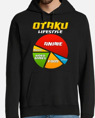 Otaku lifestyle anime gamer hoodie tostadora