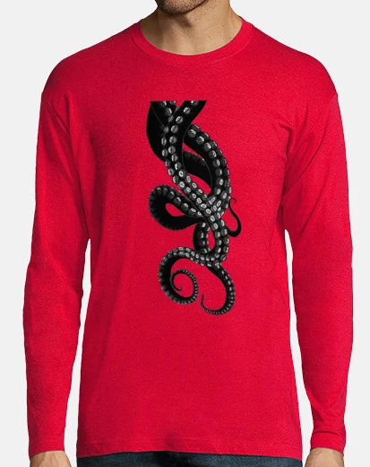 T-shirt ottenere kraken a maniche lunghe t-shirt