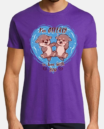 Tee-shirt otterly in love - chemise pour hommes