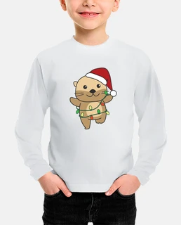 Otters Christmas Winter Animals Otters