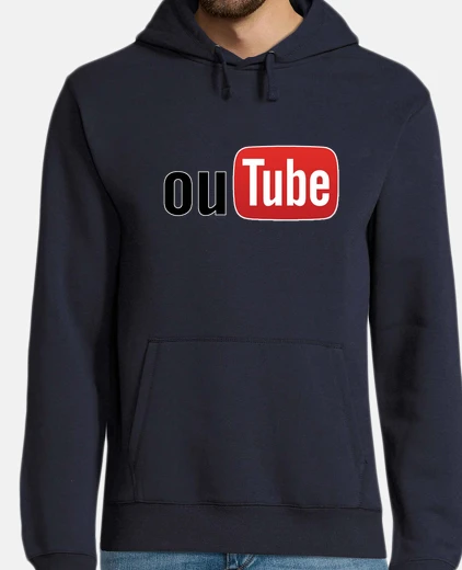 Sudadera OU Tube azul