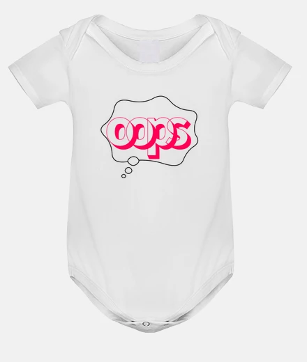 Vêtements oups oops j ai raté fait une erreur sorry caca body bébé