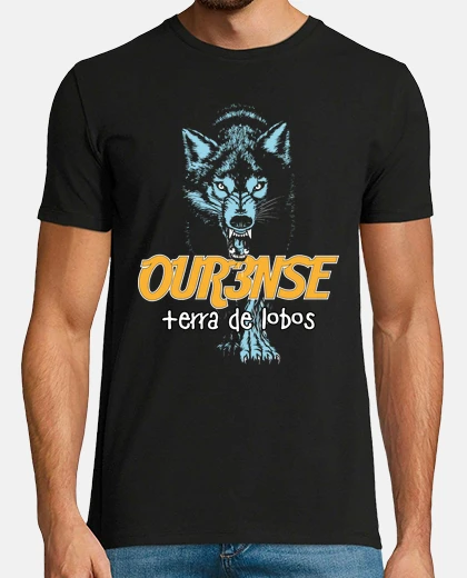 Playera Ourense, terra de lobos