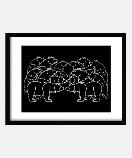 Cadre ours rencontre s