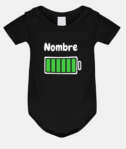 out of batteries baby personalize it