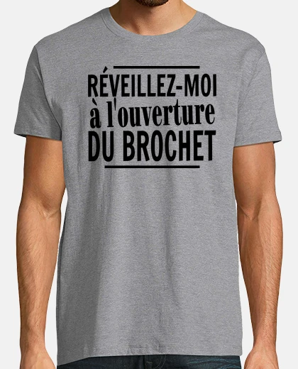 Tee-shirt ouverture du brochet