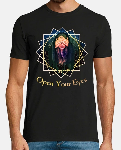 Tee-shirt ouvre tes yeux troisième oeil cadeau oc