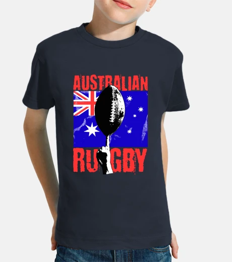 Abbigliamento ovale della squadra australiana di rugb