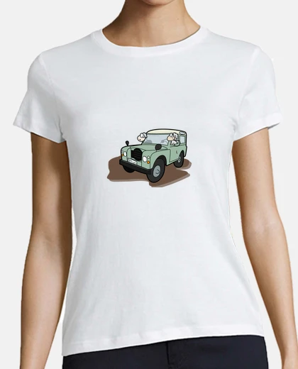 Camiseta Ovejas en Land Rover