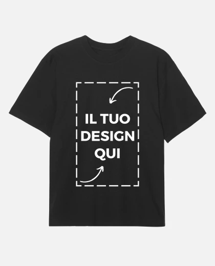 T-shirt oversize t shirt personalizzata tostadora1