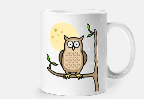 owl on a branch