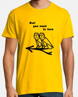 owl vous avez besoin est amour (noir)