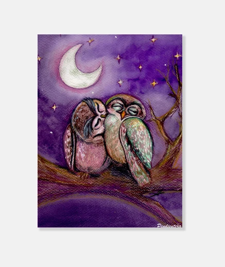 Wall owls lovers