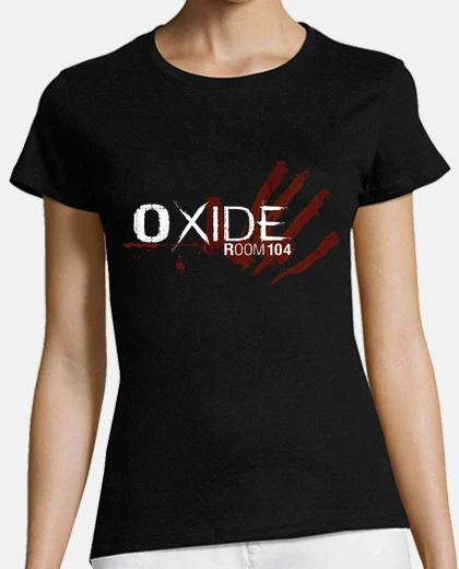 T-shirt oxide room 104 - bloody hand logo
