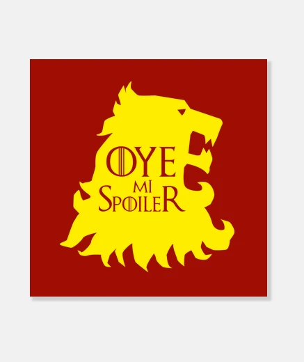 Lienzo Oye mi spoiler