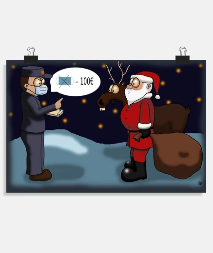 Poster p and emic noël