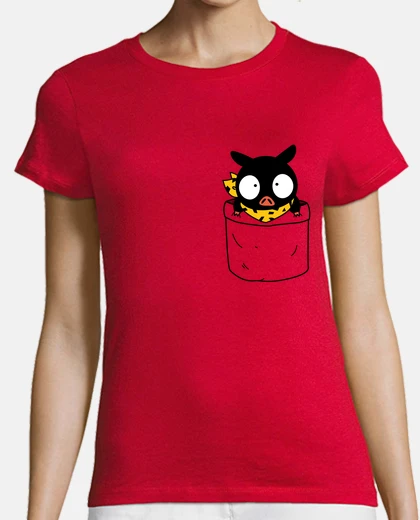 Playera P-chan in a pocket chica
