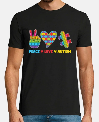 T-shirt pace amore autismo
