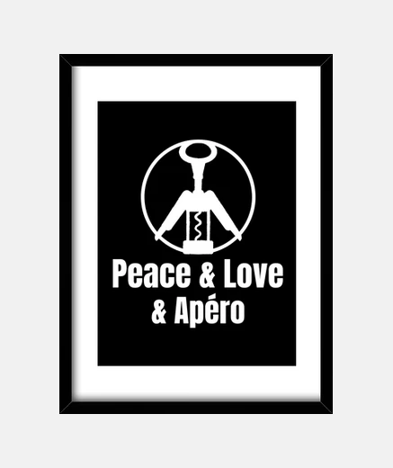 Quadro pace e amore