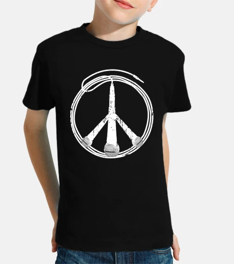 Abbigliamento pace e musica (bianco)
