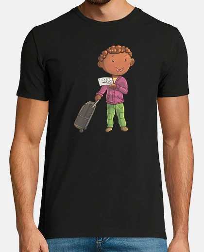 Camiseta Packing Boy With Ticket