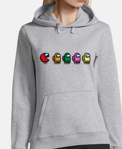 Hoodie pacman is among us - women&#39;s sweatshirt