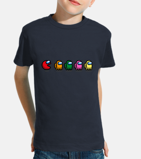 Pacman is among us - camiseta niño