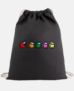 Pacman is among us - mochila saco