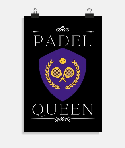 Poster paddle queen