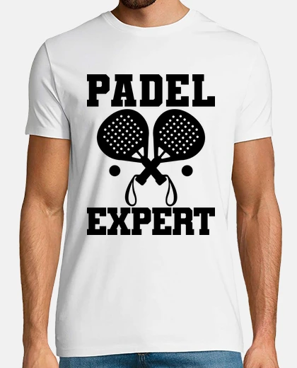 T-shirt paddle tennis esperto tennista