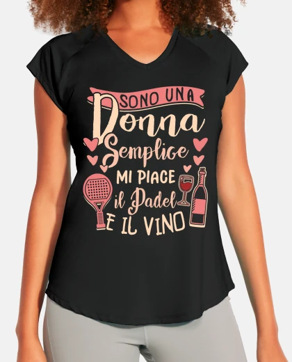 Tee-shirt paddle tennis femme joueur de padel jou