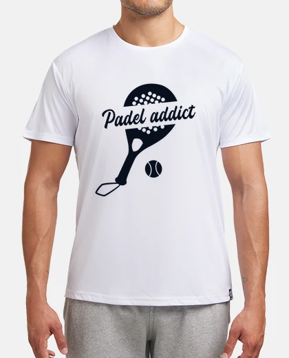 T-shirt padel addict beach paddleball padel