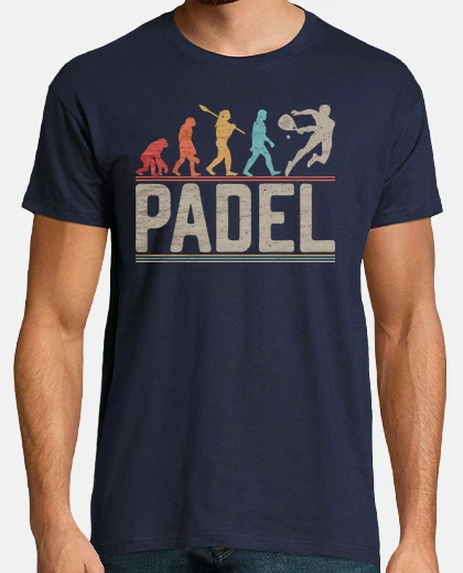 Camiseta pádel evolución jugador de pádel