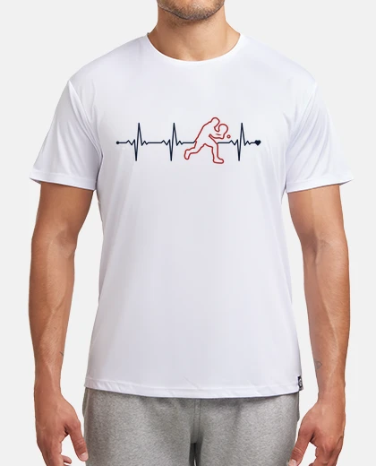 T-shirt Padel Heartbeat piattaforma di paddle t