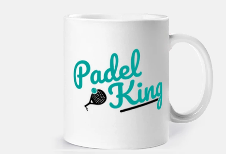 Mug padel king - cadeau padel - original