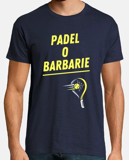 Camiseta padel o barbarie