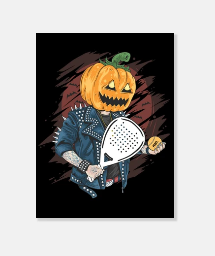 Wall padel racket halloween costume