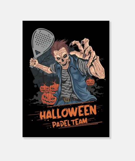 Wall padel racket halloween costume