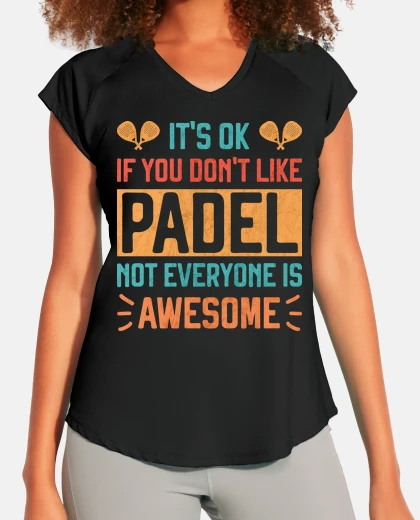 T-shirt padel tennis fun paddle tennis