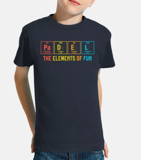 Children's padel the elements of fun