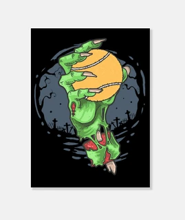 padel tenis halloween zombie